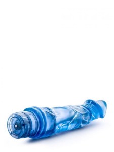 Silikonski plavi vibrator  330802-3